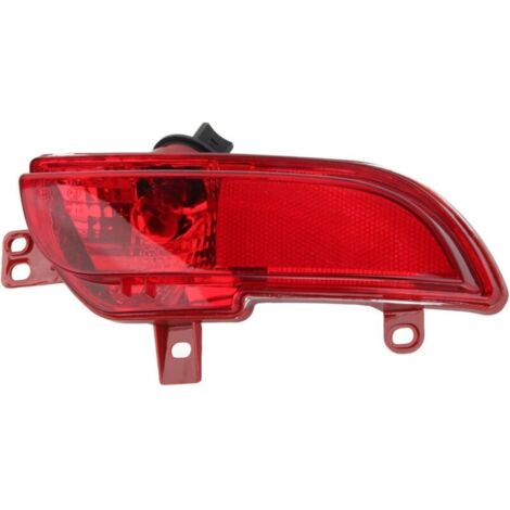 Feu arrière pour Peugeot 207 2009-2014, feu antibrouillard pour pare-chocs arrière, accessoires automobiles