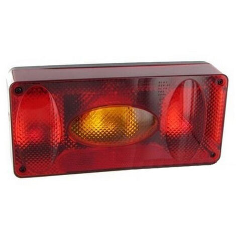 FEU ARRIERE RECTANGULAIRE 6 FONCTIONS ANTI BROUILLARD