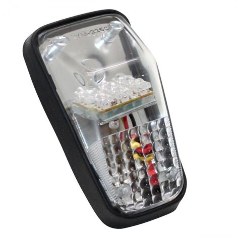 Feu arrière stop à LED type enduro XR Replay pour moto cross tout