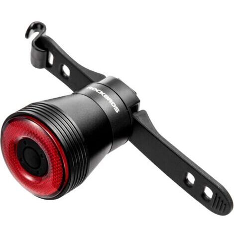 Feu Arrière Vélo Intelligent, Éclairage Vélo Arrière Rechargeble 60 Lumens, Lumière Vélo Arrière 4 Modes IP65 Étanche Coloré 7 Couleurs Léger Résistant à L’Usure S’Allumer Automatiquement