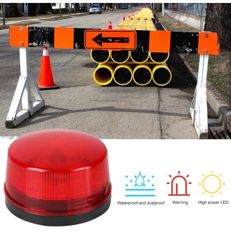 Feu clignotant LED 12V haute intensité pour véhicule et sécurité routière