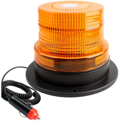 Feu clignotant LED magnétique 12‑24V pour véhicule utilitaire, bus scolaire et camion