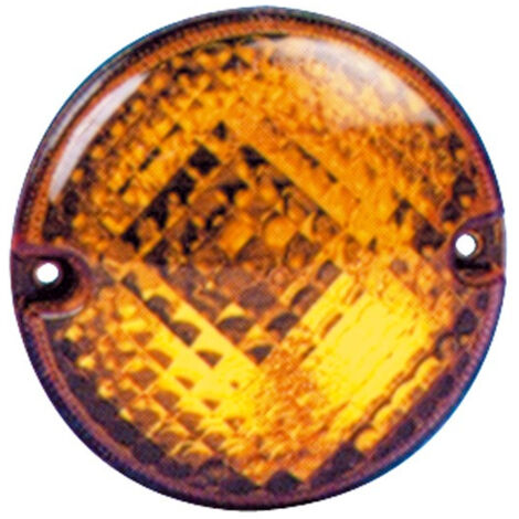 Feu Clignotant Modulaire JOKON à Encastrer - 12V - Ø 95 mm - Orange