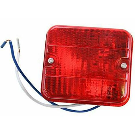 Feu de brouillard arrière arrière rouge SecoRüt 90239 12 V - rouge