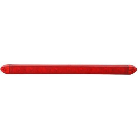 Feu de frein LED arrière 3e haut 9LED étanche – Lentille en plastique ABS – Installation facile pour remorque camping-car bus camion