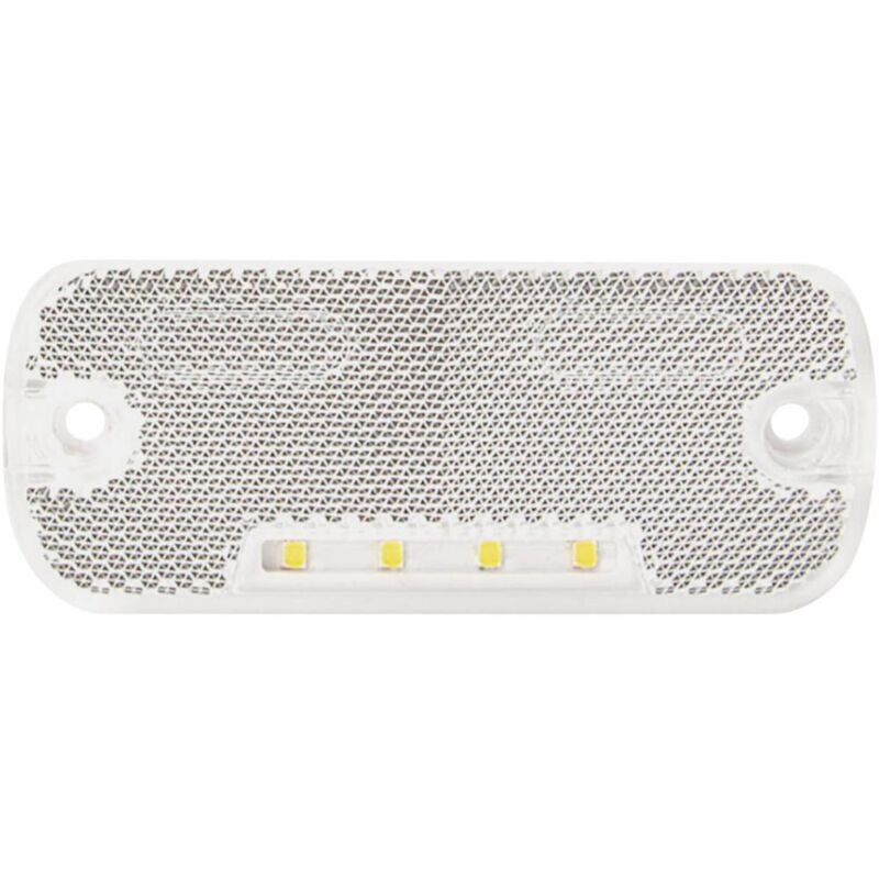 Feu de gabarit avant blanc Secorüt 90906 extrêmités de câble ouvertes 12 v, 24 v