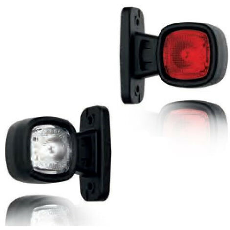 Feu de gabarit LED 12 30V Rouge Blanc