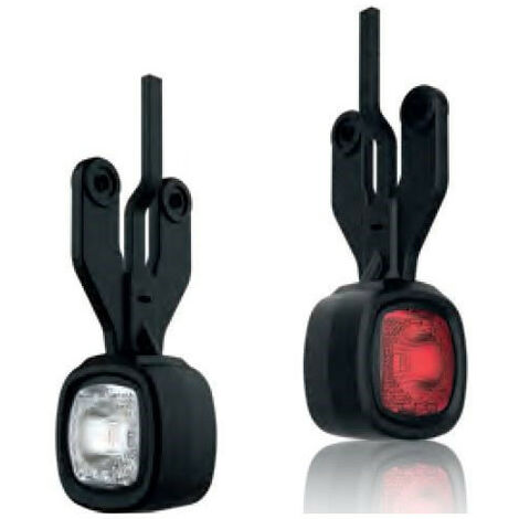 Feu de gabarit LED 12 36V Rouge Blanc