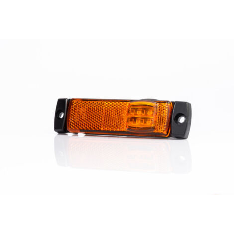 Feu de Gabarit LED Orange 12/24V avec Câble 2x0,75 mm² - FRISTOM