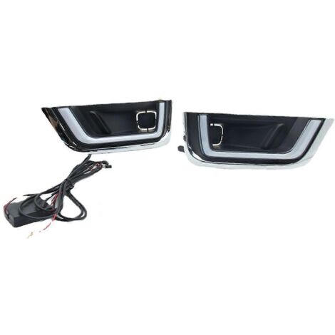 Feu de jour à LED pour Toyota Land Cruiser LC300 2022-2023 - Noir