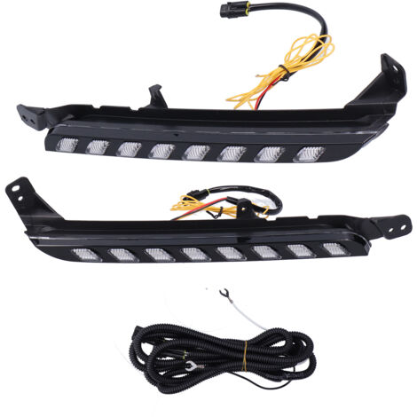 Feu de jour LED, clignotant dynamique, haute luminosité, adapté pour Hilux/REVO/VIGO 2020