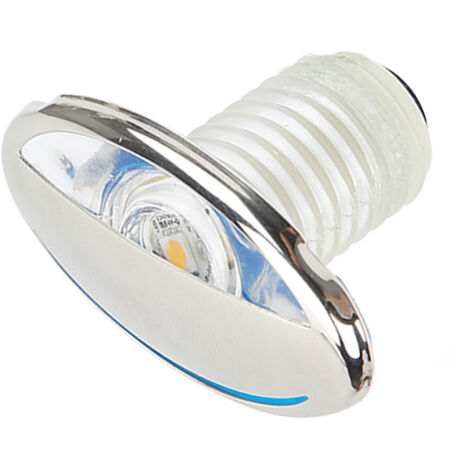 Feu de marche LED pour bateau 12V blanc chaud acier inoxydable IP66 étanche encastré yacht camping-car