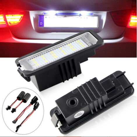 Feu de plaque LED universel pour Volkswagen Scirocco, Golf 4, 5, 6, 7, Polo, Phaeton et Eos – Éclairage arrière homologué ECE R87, faible consommation, installation facile  dengyankun