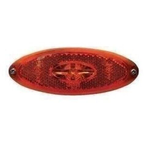 Feu de position JOKON latéral orange LED - En applique avec enjoliveur