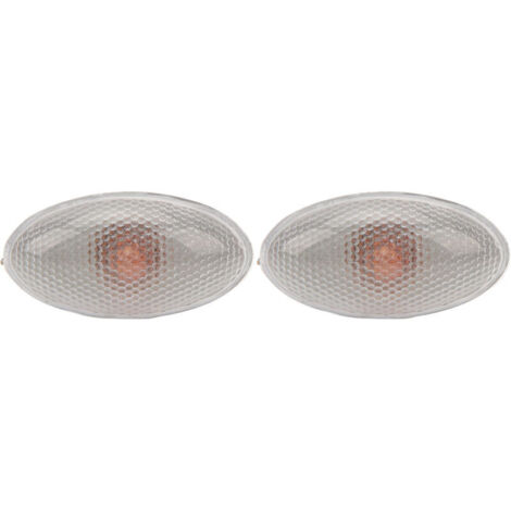 Feu de position latéral LED lumineux 12V 632574, 2 pièces, lampe indicateur latéral de remplacement pour Peugeot 206 407 607