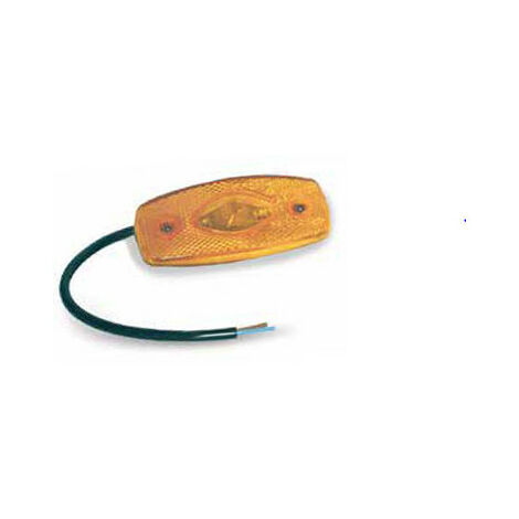 Feu de position orange LED + CABLE PLAT 500 mm