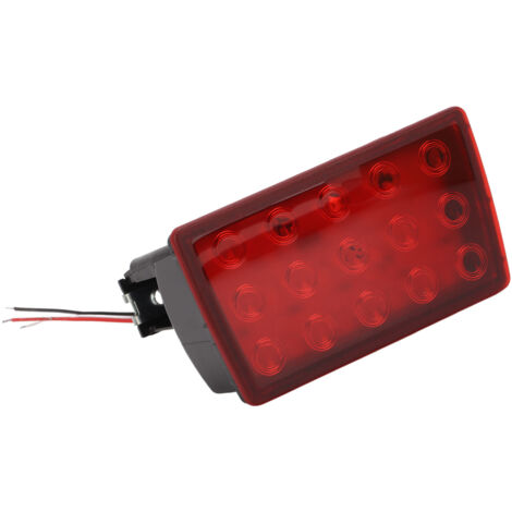 Feu de Stop Additionnel LED pour Subaru WRX STi 2011-2021, 15 LEDs Lumière Arrière Anti-Brouillard, Pièce Remplacement 84913FG420