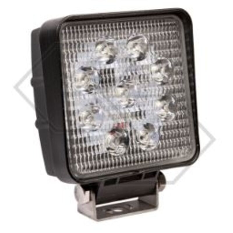 Feu de travail à led 2000 lumen rond pour tracteur agricole