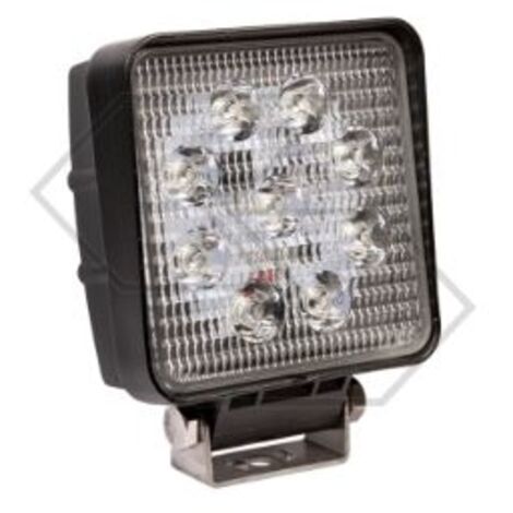 Feu de travail à led 2000 lumen rond pour tracteur agricole