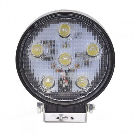 Feu De Travail Rond 6Leds 18W 1200Lumens