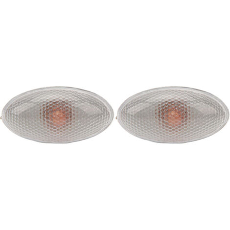 Feu Position Latéral LED 12V 632574 2 Pièces Compatible Peugeot 206 407 607