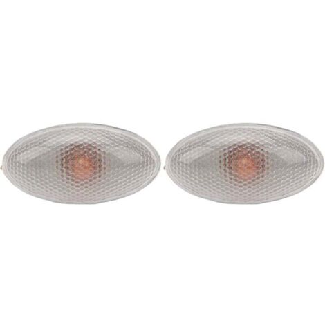 Feu Position Latéral LED 12V 632574 2 Pièces Compatible Peugeot 206 407 607