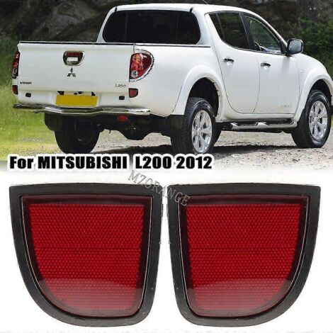 Feu réflecteur de pare-chocs arrière pour Mitsubishi L200 LC036LH, feu stop, clignotant, feu de signalisation, pièce détachée, accessoire auto (ampoules non incluses) - gauche et droite