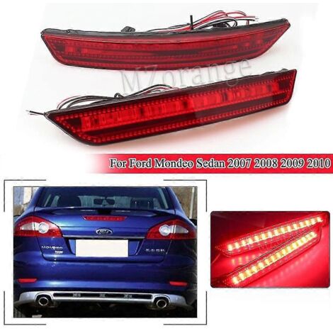Feu stop/antibrouillard arrière à LED intégré au pare-chocs pour Ford Mondeo Berline 2007-2010 - Accessoires auto