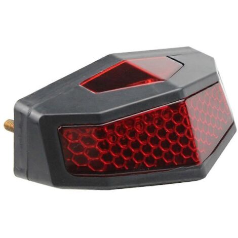 Feu stop LED 12V rouge pour quad et moto tout-terrain