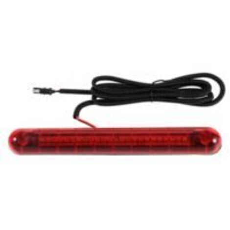 Feu stop universel à LED rouges, 24 LED, troisième feu arrière, montage surélevé, 12 V, par DEBUNS