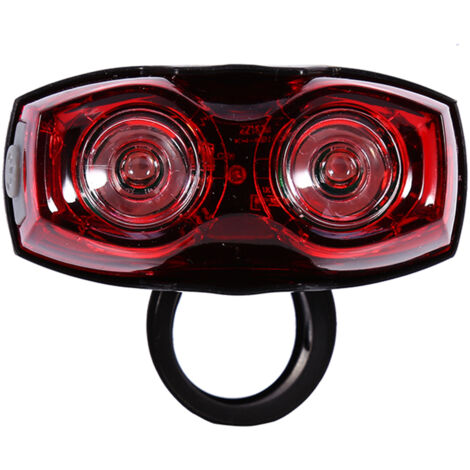 Feu stop vélo LED clignotant, lampe arrière haute visibilité pour sécurité cycliste, éclairage puissant.