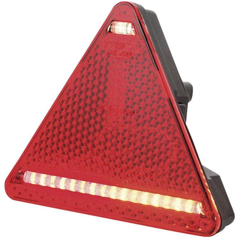WAS Anhänger-Rückleuchte Offene Kabelenden Blinker, Reflektor, Bremslicht, Rückleuchte hinten, rechts 12 V, 24V