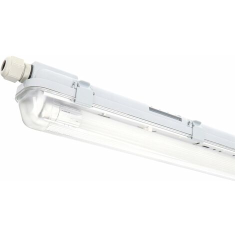 Feuchtraum- Wannenleuchte FRWL1.2 L: 650 mm, 7,5W grau