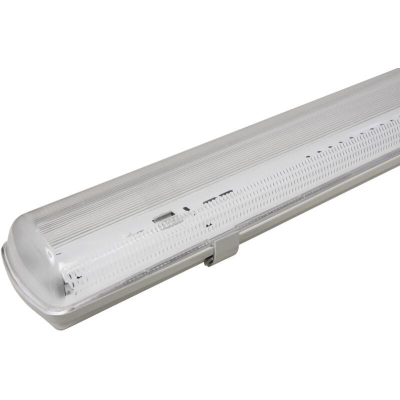 Ett Limea Led Tube Slim Hermetic G13 2x120 250v Ip65 1310x90x63 Mm Graue Spektrum-led