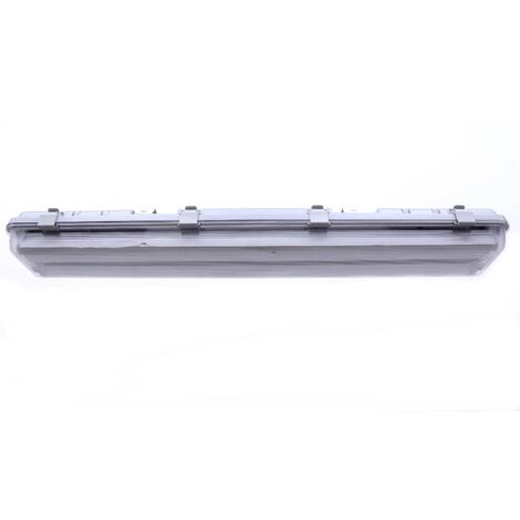 Feuchtraumleuchte Gehäuse 2-flammig 120cm IP65