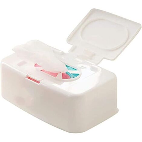 Feuchttuchbox mit Deckel – staubdicht – für Zuhause und Büro