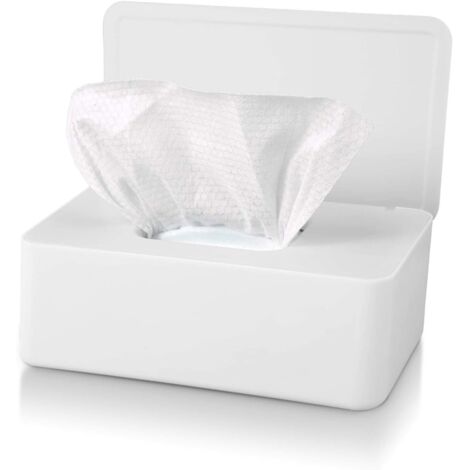 Feuchttuchbox mit staubdichtem Deckel – Handtuchspender für Zuhause und Büro, hygienisch, einfach zu befüllen & kindersicher