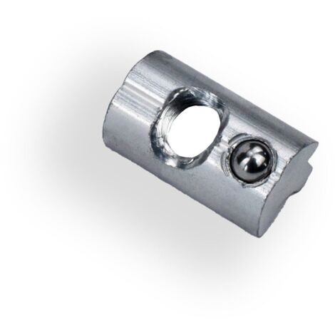 FeuerAnker Nutenstein Federkugel M8 Nut Zentrierung Aluprofil Solarmodul Solar 0% nach §12 Abs. 3 UstG