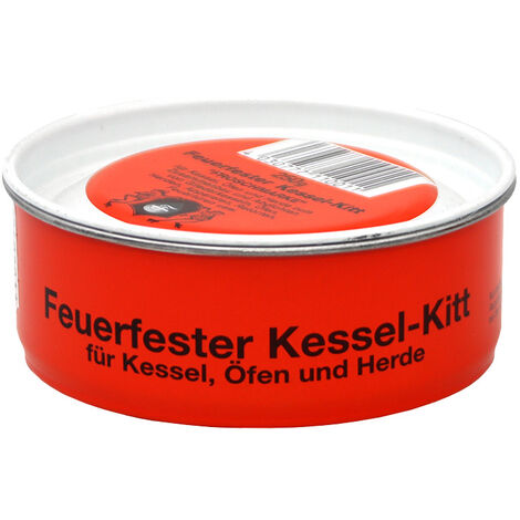 Feuerfester Kesselkitt 250g Froschmarke Ofen Herd Kessel Kitt Ofenkit