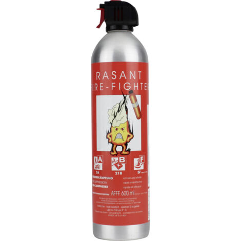 Feuerlöschspray Inhalt  600 ml, Schaum Löschmittel Pannenhilfe