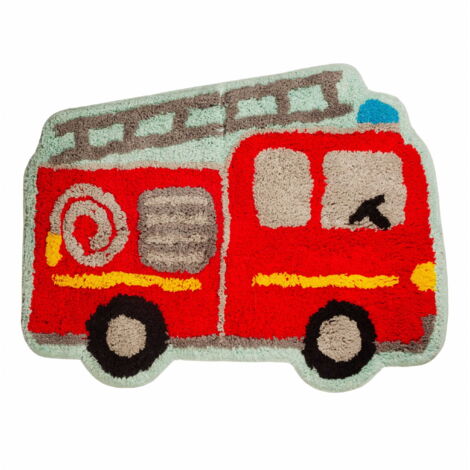FEUERWEHRAUTO - Sass & Belle Kinderzimmerteppich