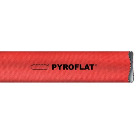 Feuerwehrschlauch PYROFLAT® L.100 ID 52,0mm AD 55,6mm