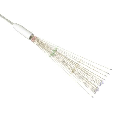 Feuerwerkslicht Weihnachtsdeko Mehrfarbig 20 cm 140 LEDs vidaXL