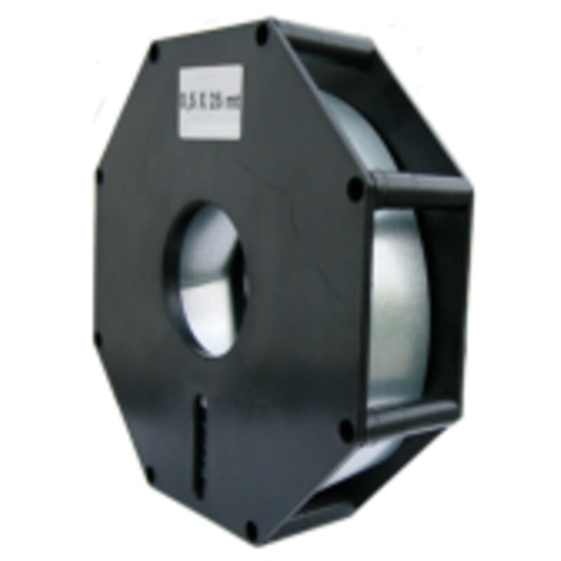 Feuillard 40mm avec derouleur rouleau de 25m galvanise Servimat FRG0525