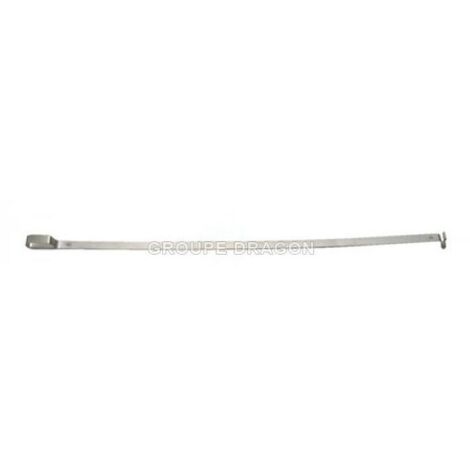 FEUILLARD LAMELLE ACIER DE PORTE 25,5CM pour lave vaisselle BRANDT