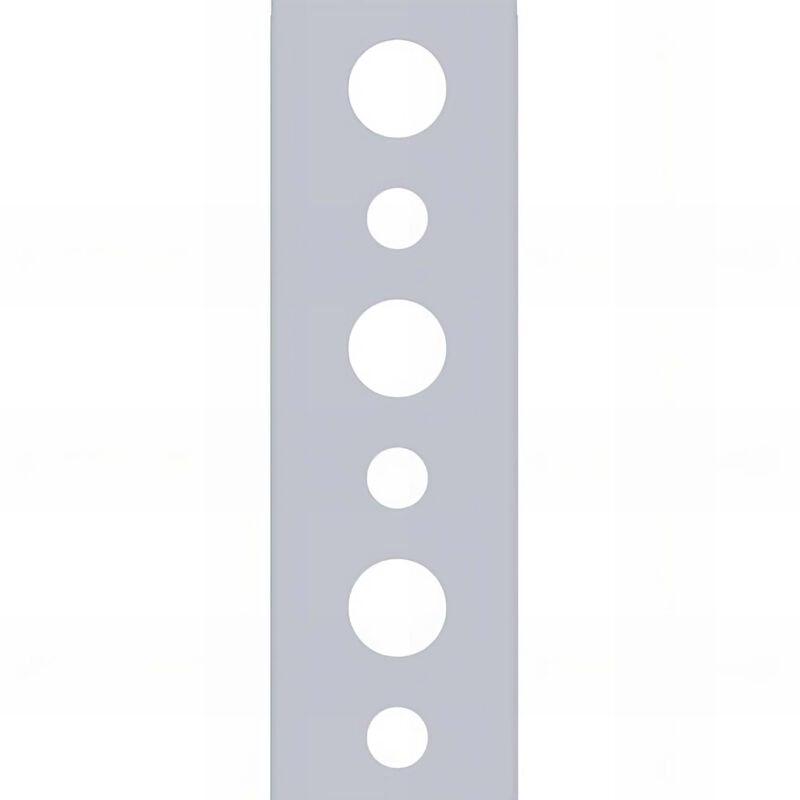Feuillard perforé galvanisée - 20 x 0,9 mm x 25 m