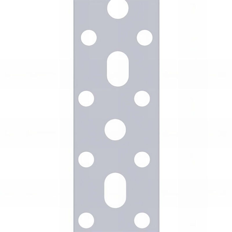 Fixtout - Feuillard perforé galvanisée - 25 x 1,5 mm x 25 m