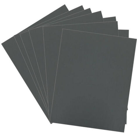 Feuille abrasive support papier 3M Wetordry 734 10 feuilles / boite 230 x 280 mm Grain 100 