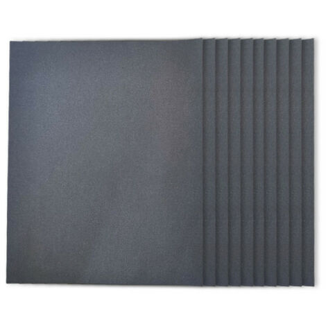 Feuille abrasive 3M 734 à l'eau 230x280 Grain 600 x 10
