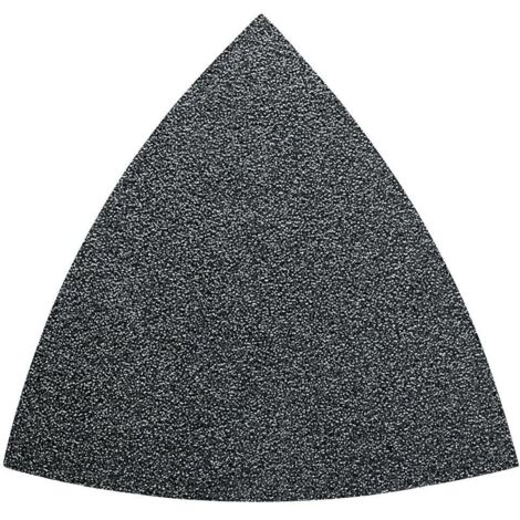 Feuille abrasive adhésive non perforée K.100 5 pièces/paquet FEIN